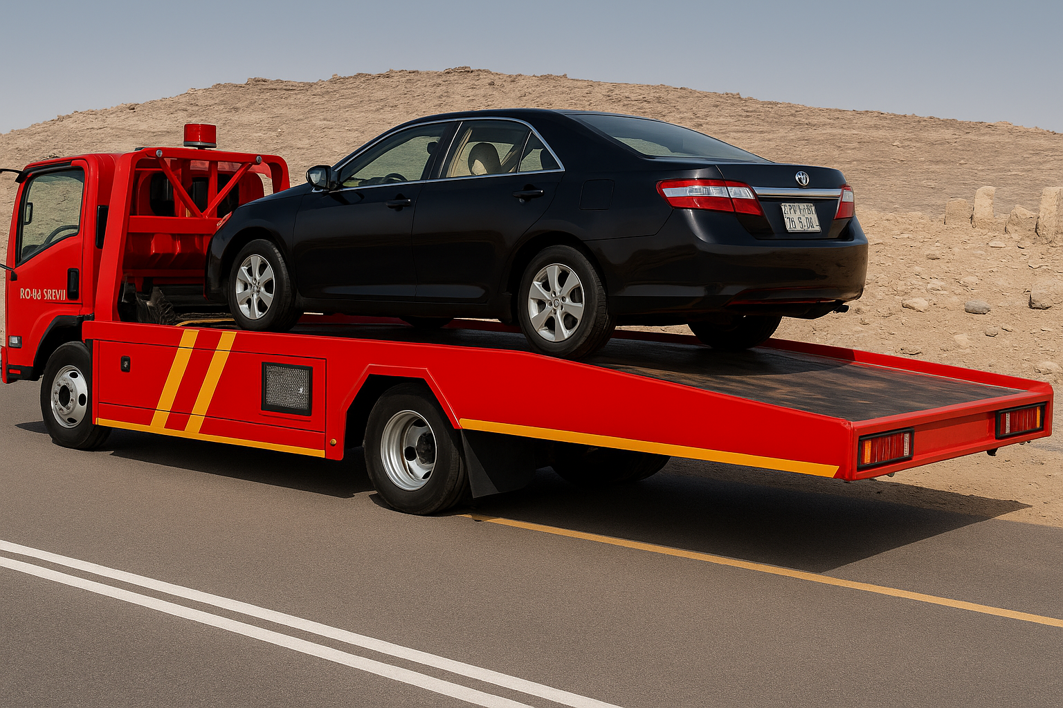 سحب السيارات السيدان